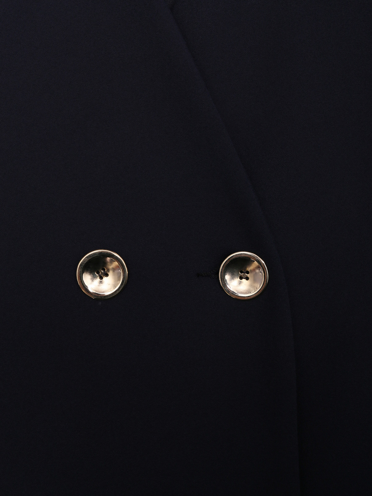 Удлиненный жилет с карманами Persona by Marina Rinaldi  –  Деталь1  – Цвет:  Синий