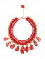 Ожерелье из текстиля с бирецитом Inga Kazumyan  –  Общий вид