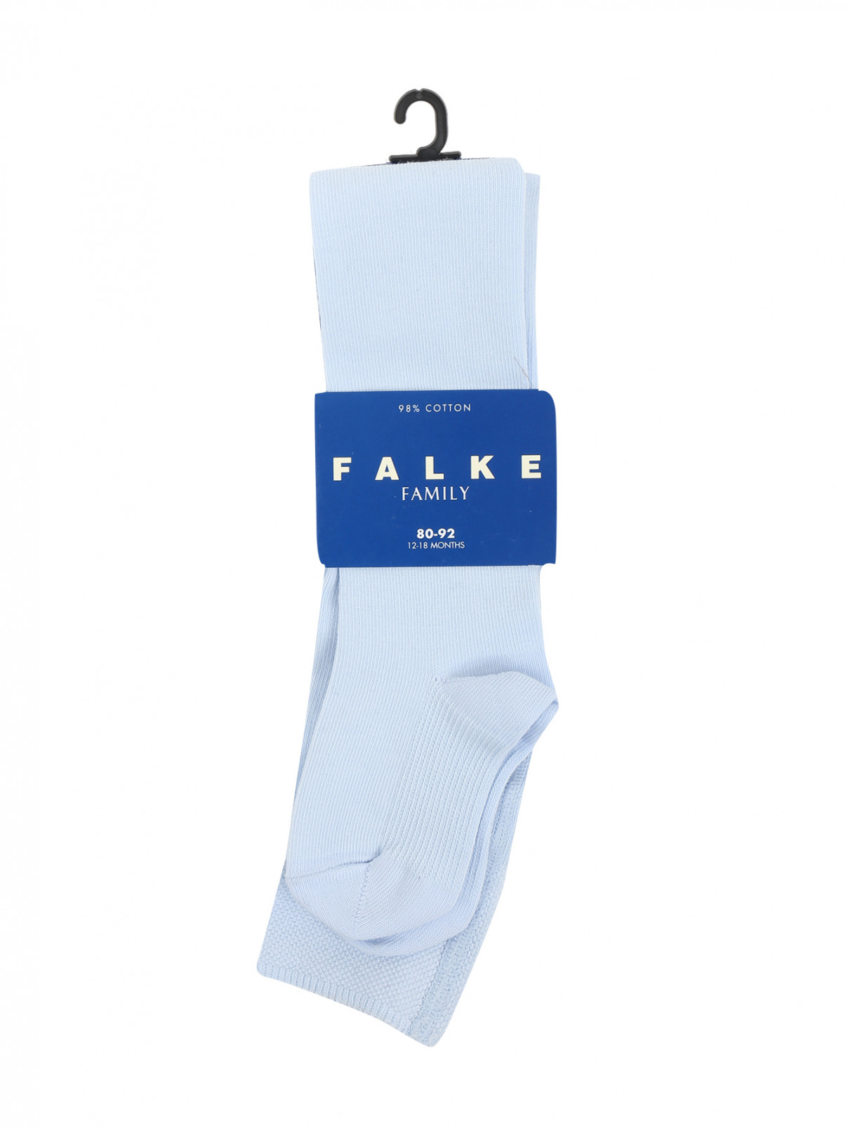 Колготки из хлопка Falke  –  Общий вид  – Цвет:  Синий