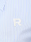 Блуза из шелка с узором "полоска" Rochas  –  Деталь1