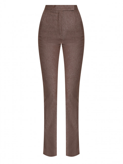 Брюки из плотного хлопка  Max Mara - Общий вид