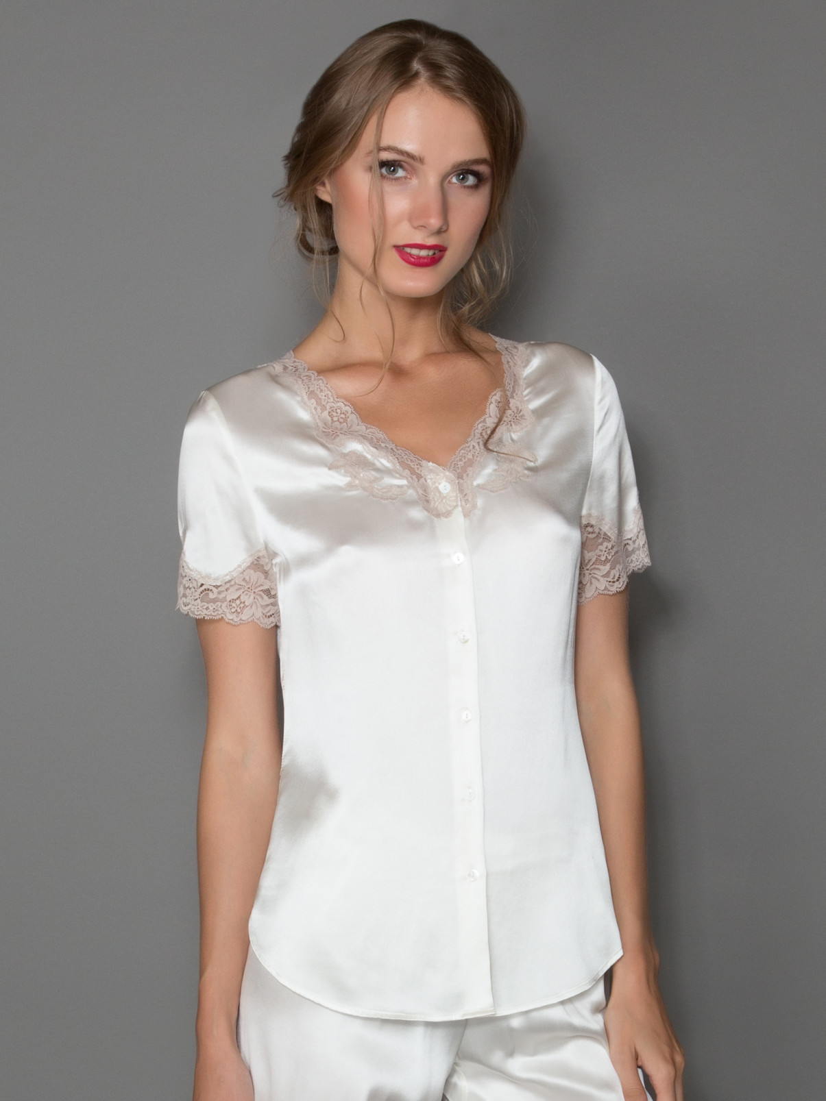 Пижама Vivis  –  Общий вид  – Цвет:  Белый