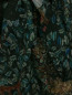 Блуза из шелка свободного кроя с узором Alberta Ferretti  –  Деталь1