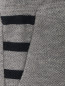 Трикотажные шорты из фактурного хлопка на резинке Junior Gaultier  –  Деталь1