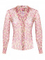Блуза из шелка с узором Max Mara  –  Общий вид