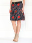 Шелковая юбка на пуговицах Moschino Cheap&Chic  –  Модель Верх-Низ