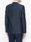 Шерстяной однобортный пиджак с принтом Etro  –  МодельВерхНиз1