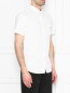 Рубашка из хлопка с коротким рукавом Love Moschino  –  МодельВерхНиз