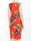 Платье с цветочным узором Marina Rinaldi  –  МодельВерхНиз1