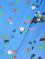 Платье из вискозы с разрезом и цветочным принтом Zadig&Voltaire  –  Деталь
