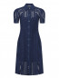 Платье с вышивкой ришелье Alberta Ferretti  –  Общий вид