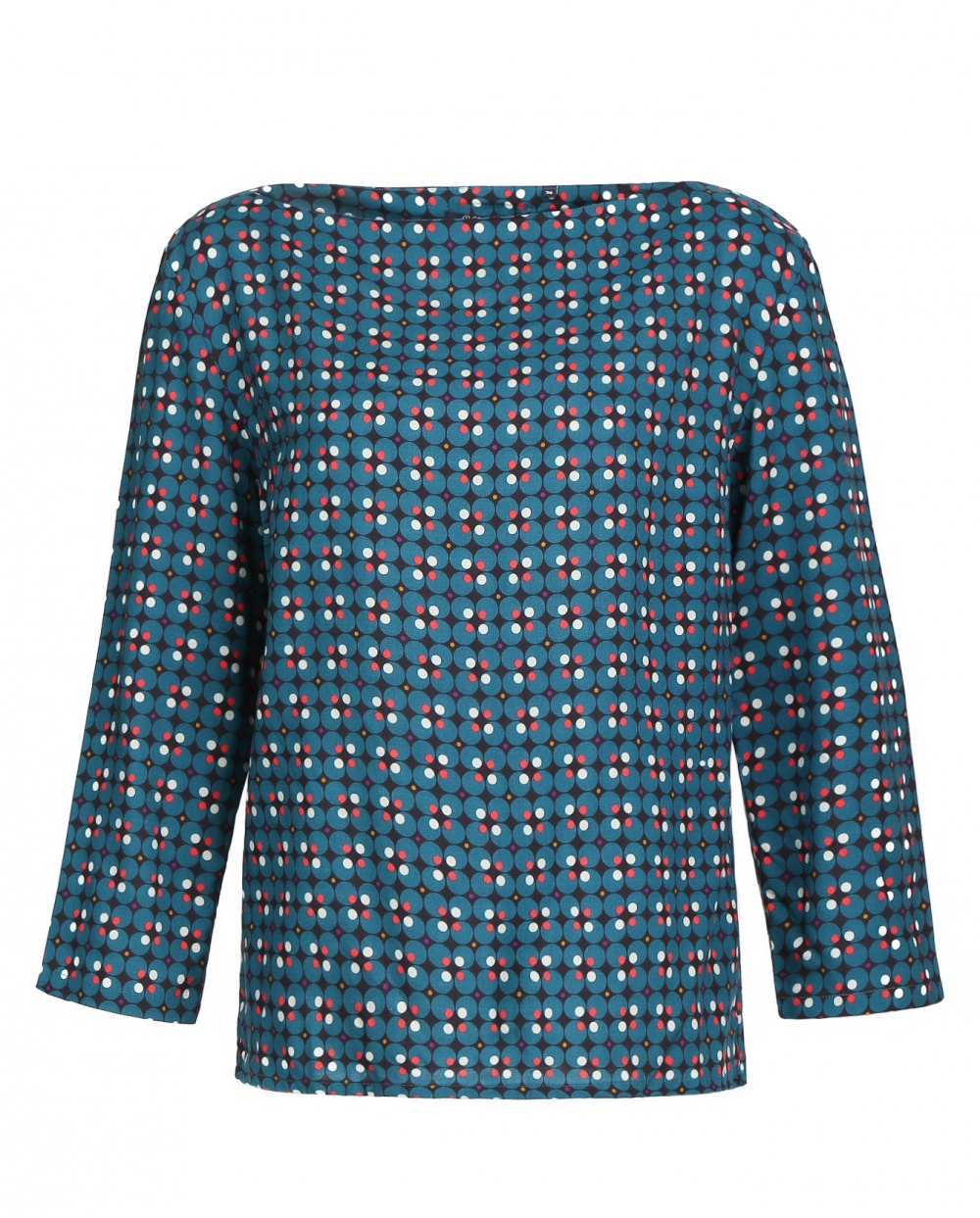 Блуза с узором R95TH  –  Общий вид  – Цвет:  Узор