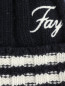 Шапка фактурной вязки с узором Fay Junior  –  Деталь
