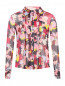 Блуза свободного кроя с узором Max&Co  –  Общий вид