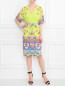 Платье из джерси с принтом пейсли Etro  –  МодельОбщийВид