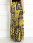 Юбка-миди из шелка с узором Jean Paul Gaultier  –  Модель Верх-Низ1