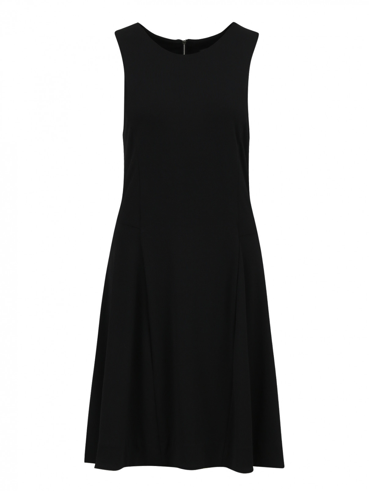 Платье-мини из трикотажа Rag & Bone  –  Общий вид  – Цвет:  Черный