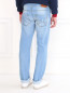 Прямые джинсы из светлого денима с потертостями BOSCO  –  Модель Верх-Низ1