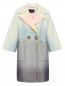Пальто из смешанной шерсти с градиентом Marina Rinaldi  –  Общий вид