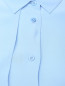 Блуза из шелка с декоративной отделкой Equipment  –  Деталь