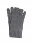 Однотонные перчатки из кашемира Malo  –  Общий вид