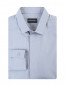 Рубашка из хлопка прямого кроя Emporio Armani  –  Общий вид