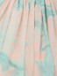 Платье-макси из шелка с узором Pianoforte  –  Деталь1