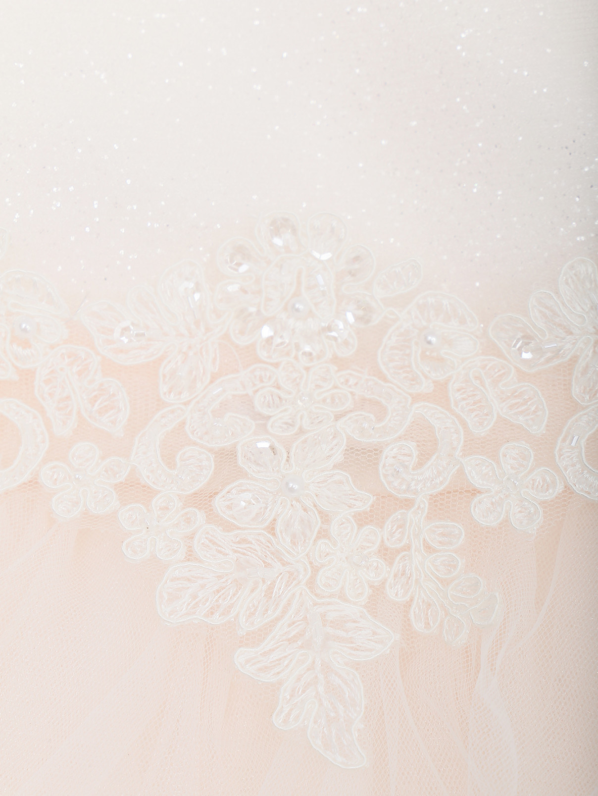 Платье бальное с пышной юбкой Bimbalo  –  Деталь  – Цвет:  Белый