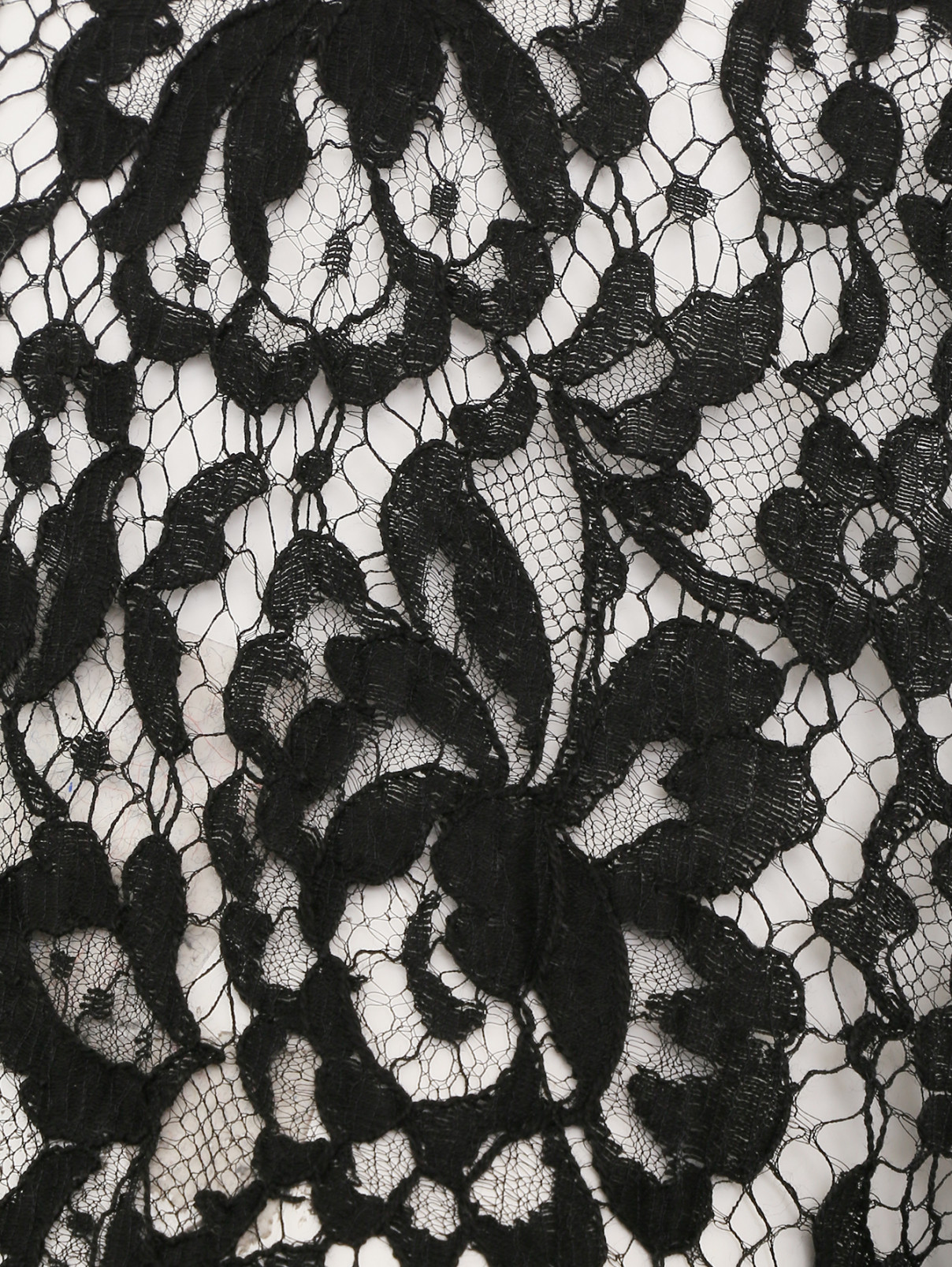 Платье-мини с узором "кружево" Sage and Ivy  –  Деталь1  – Цвет:  Черный