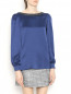 Блуза из шелка с декоративной отделкой Alberta Ferretti  –  МодельВерхНиз