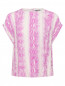 Блуза из вискозы с питоновым узором Essentiel Antwerp  –  Общий вид