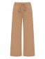 Трикотажные брюки на резинке с карманами Liviana Conti  –  Общий вид