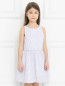 Платье из хлопка с цветочным узором Ralph Lauren  –  Модель Верх-Низ