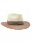 Шляпа из соломы с лентой Stetson  –  Общий вид