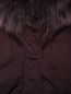 Утепленная куртка с меховым воротом Marina Rinaldi  –  Деталь1