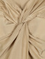 Платье-мини с драпировкой из смешанного шелка Moschino  –  Деталь
