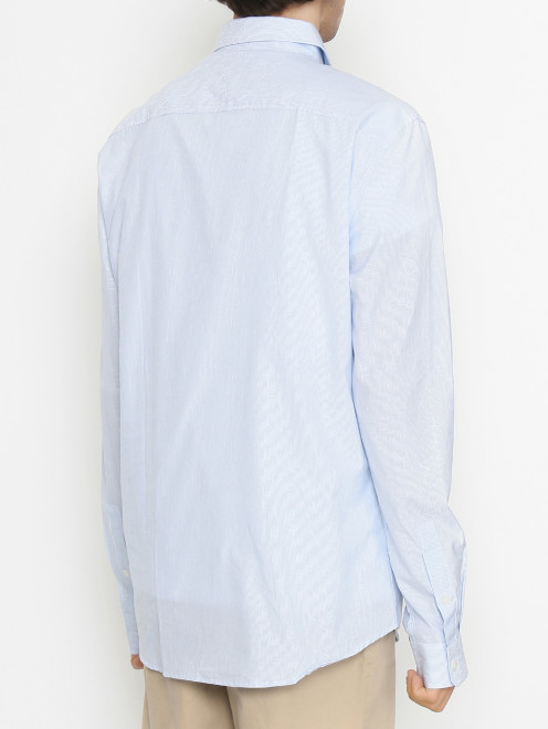 Рубашка из хлопка с узором - МодельВерхНиз1