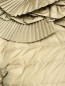 Приталенный пуховик с фактурным капюшоном Ermanno Scervino  –  Деталь