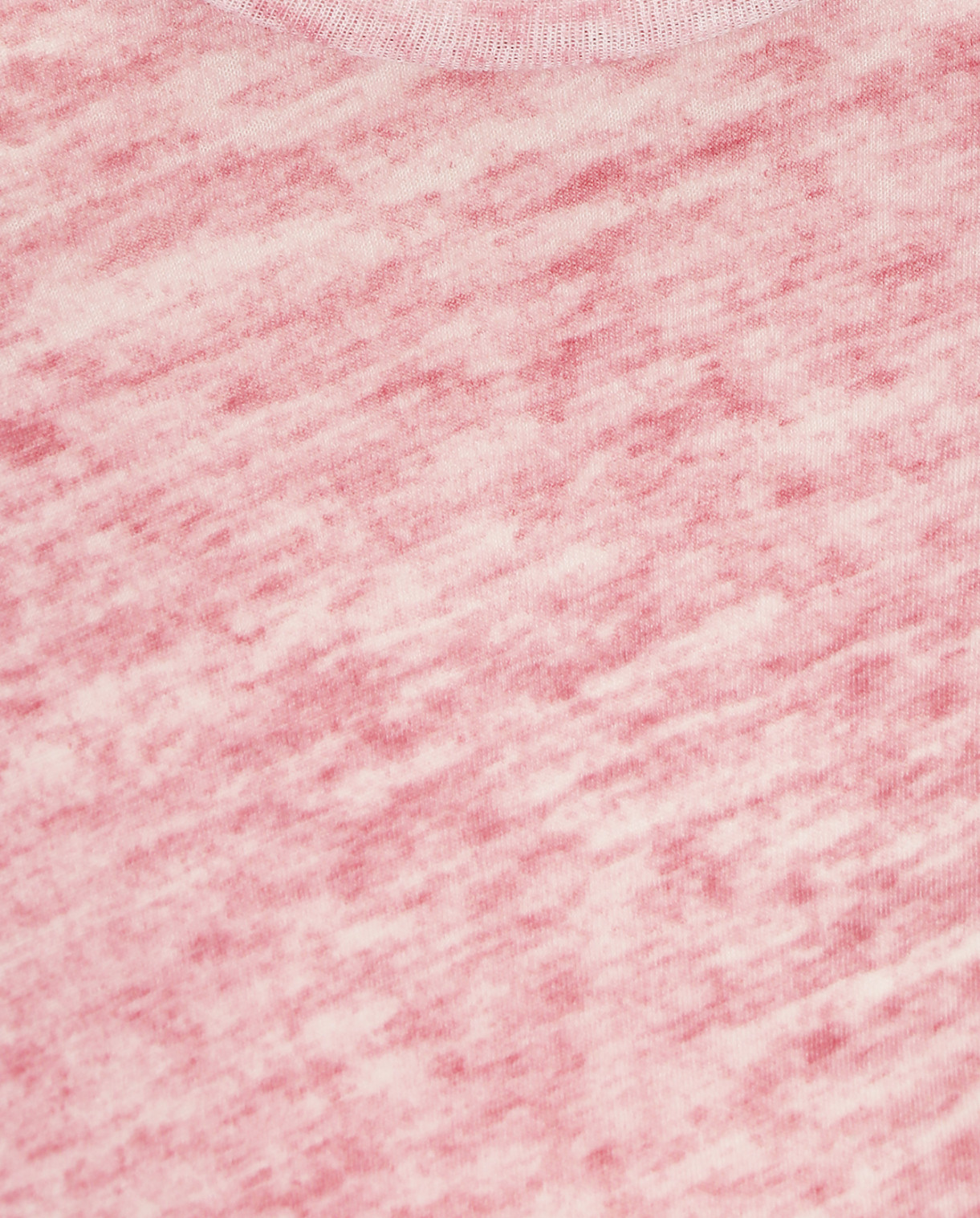 Майка из смешанного хлопка с круглым вырезом Chloé Stora  –  Деталь  – Цвет:  Розовый