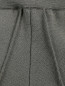 Шерстяные брюки на резинке Alberta Ferretti  –  Деталь1