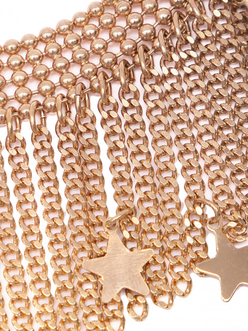 Ожерелье из латуни с подвесками - Деталь