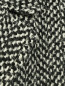 Пальто свободного кроя из шерсти декорированное вышивкой Ermanno Scervino  –  Деталь