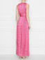 Платье-футляр из хлопка с шелком с растительным узором Moschino Cheap&Chic  –  МодельВерхНиз1