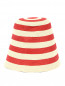 Шляпа из целлюлозы с узором "полоска" S Max Mara  –  Общий вид
