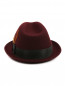 Шляпа из шерсти с контрастной вставкой Paul Smith  –  Обтравка2