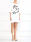 Платье прямого кроя из хлопка Moschino Boutique  –  Модель Общий вид