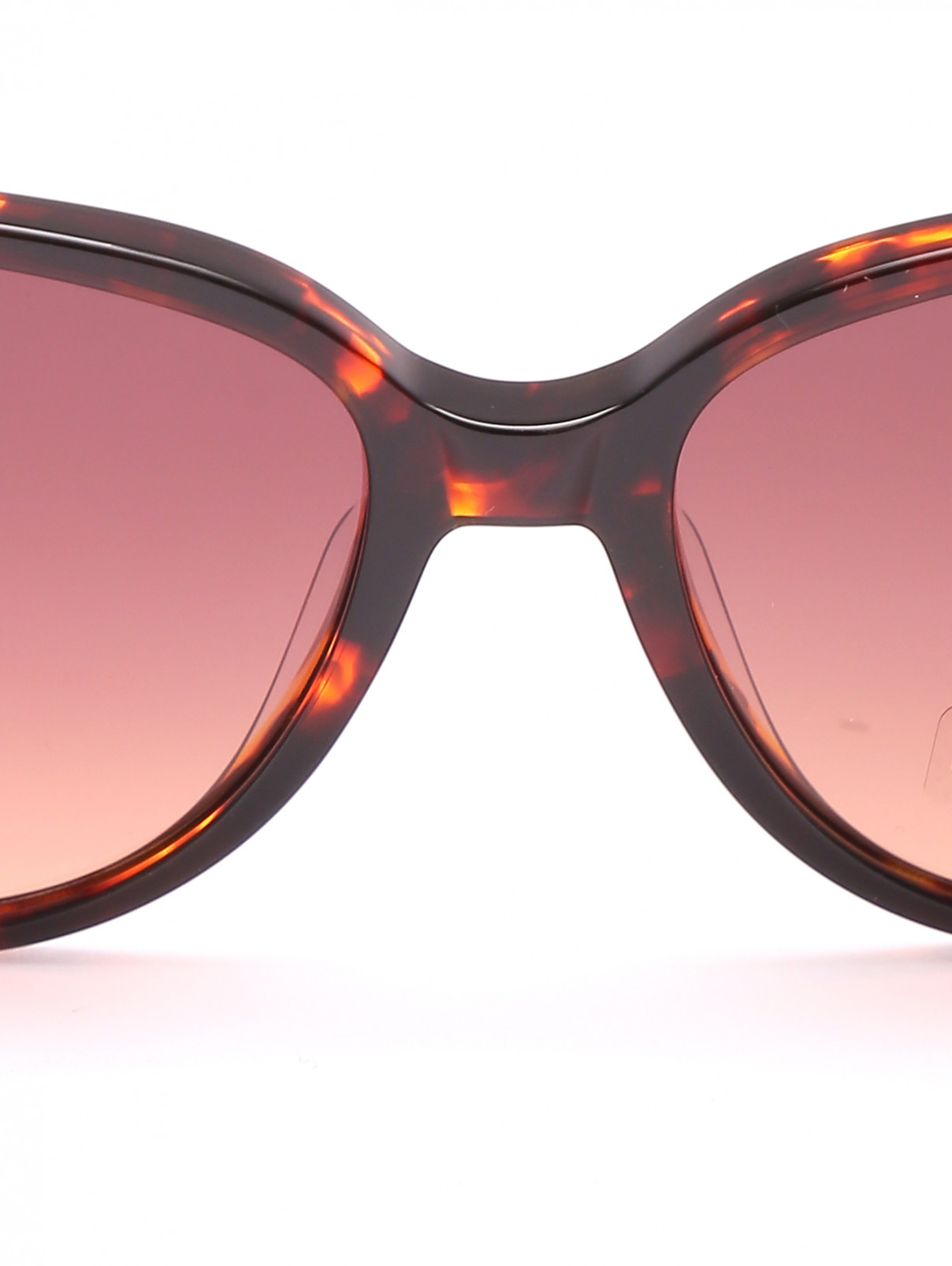 Солнцезащитные очки в оправе из пластика Max Mara  –  Деталь1  – Цвет:  Коричневый