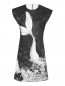 Платье прямого кроя с узором Sportmax  –  Общий вид