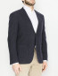 Пиджак из шерсти с накладными карманами LARDINI  –  МодельВерхНиз