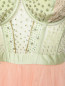 Платье из сетки декорированое стразами Temperley London  –  Деталь